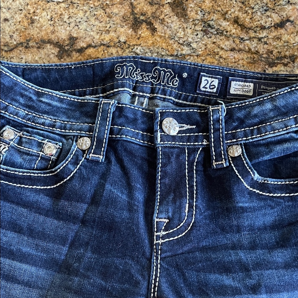 Miss Me Indigo Boot Cut Jeans
